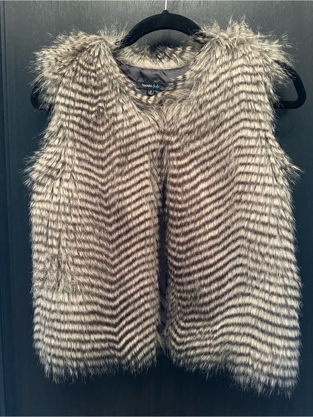 Takara Girls Lined Faux Fur Vest
Sz M
Like New